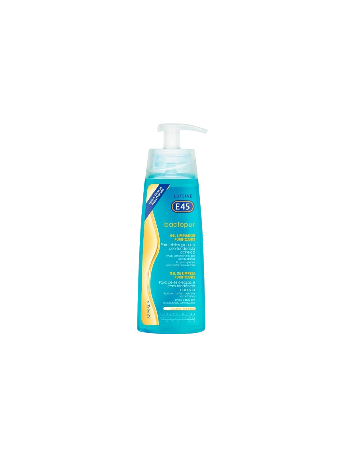 Lutsine bactopur gel limpiador 200 ml.