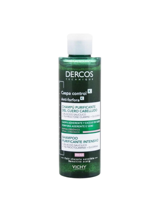 Vichy Dercos Champú purificante cuero cabelludo 250 ml