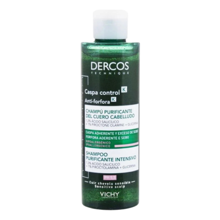 Vichy Dercos Champú purificante cuero cabelludo 250 ml