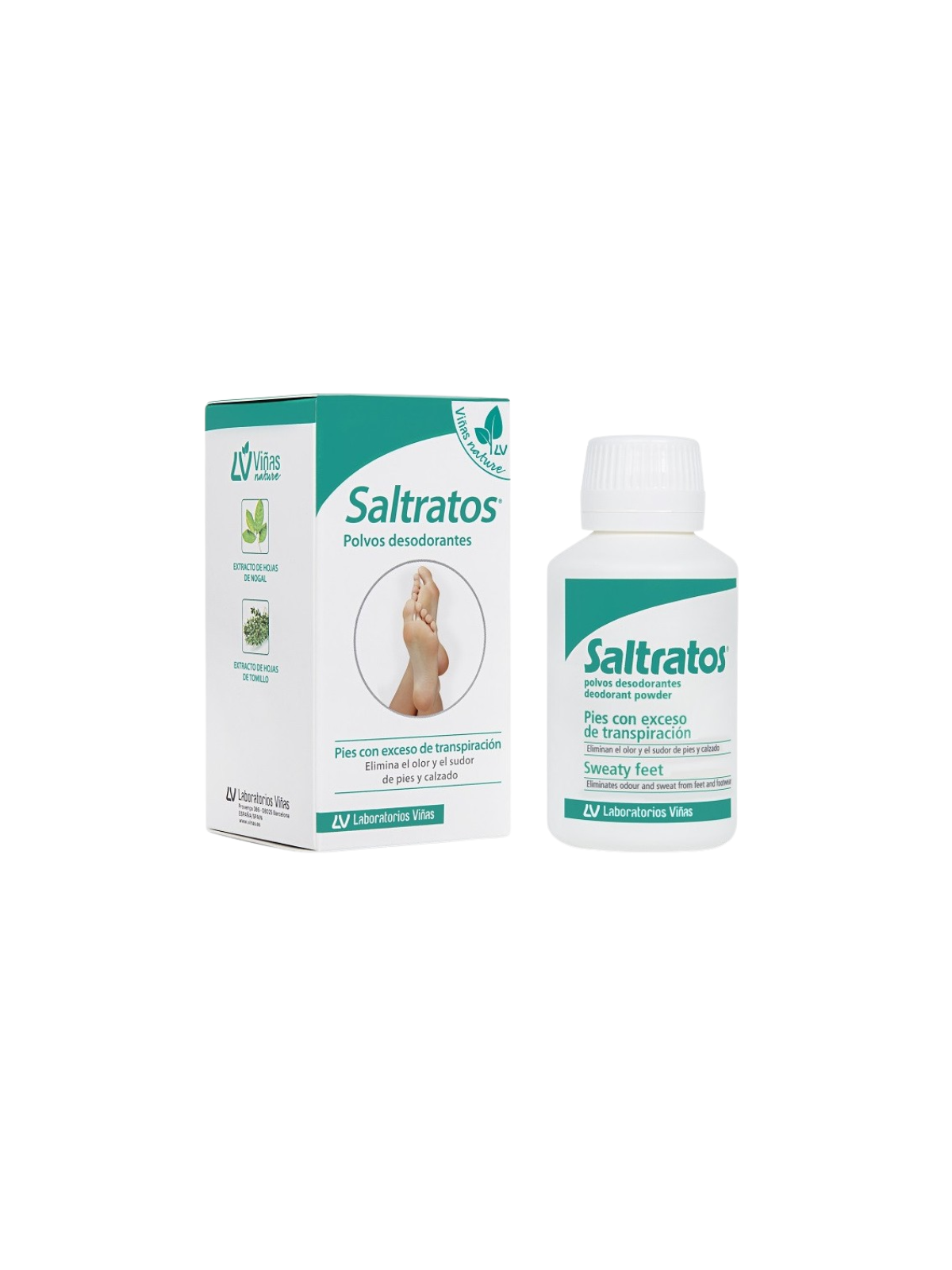 Saltratos polvos desodorante 50 g