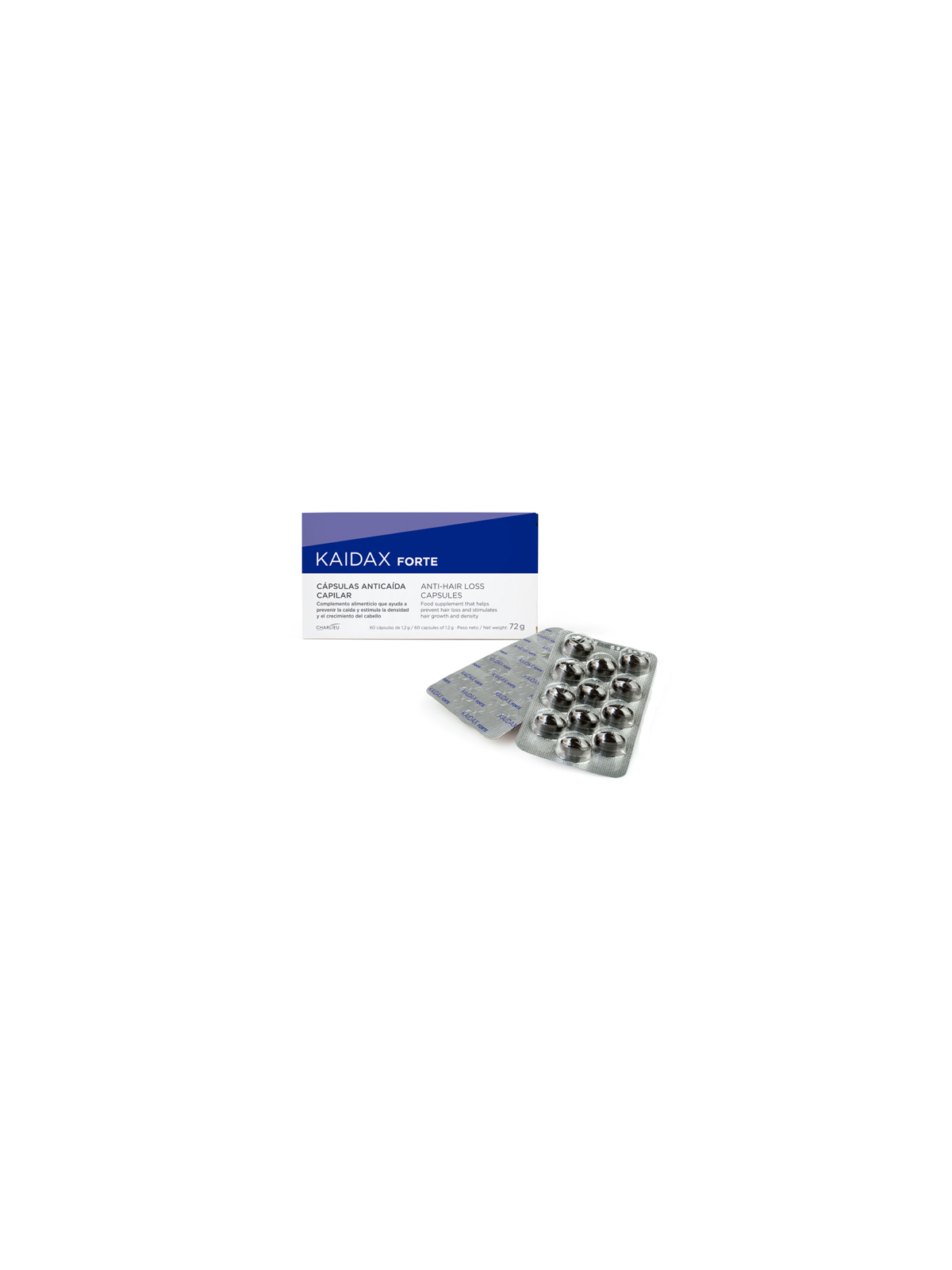 Kaidax forte anticaida capilar capsulas 60 caps