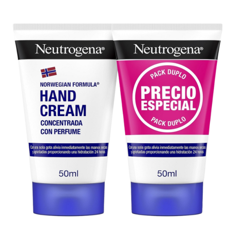 Neutrogena crema de manos concentrada 50 ml 2 u