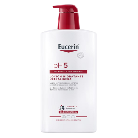 Eucerin ph5 loción hidratante ultraligera 1L
