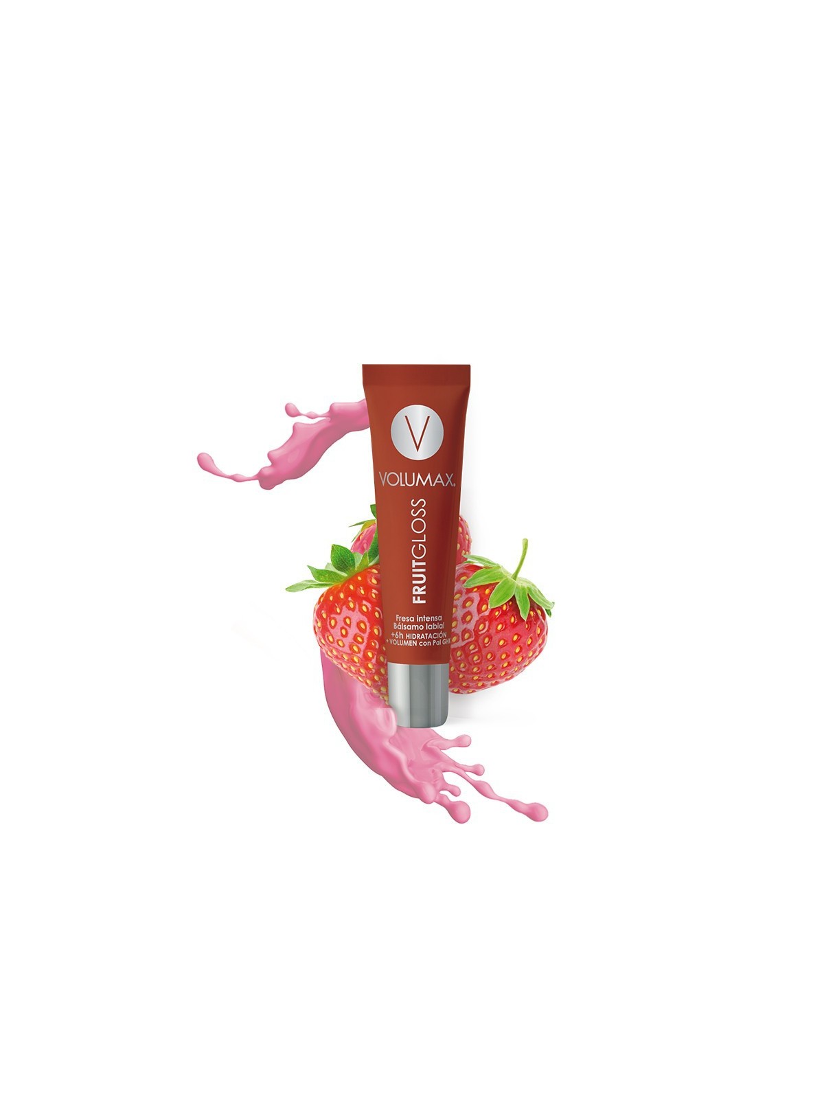 Volumax fruitgloss fresa intensa