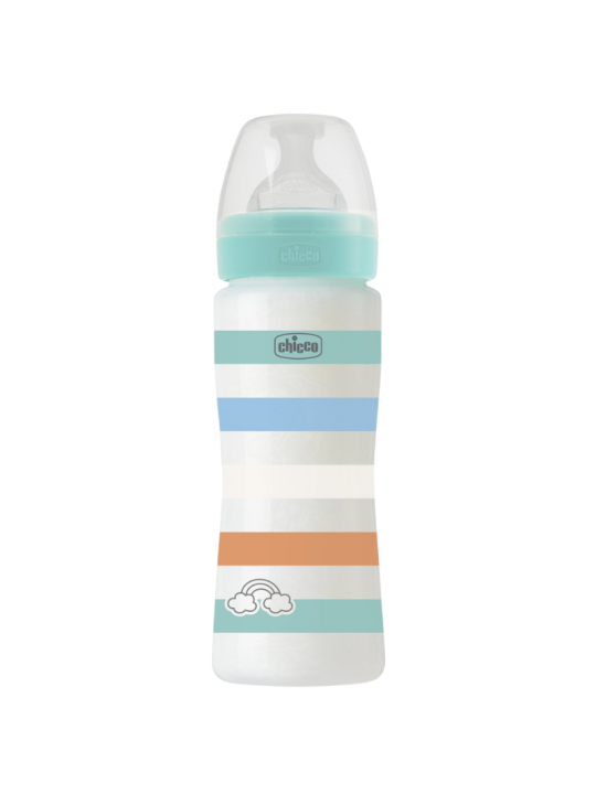 Chicco Well Being biberón tetina silicona 330 ml