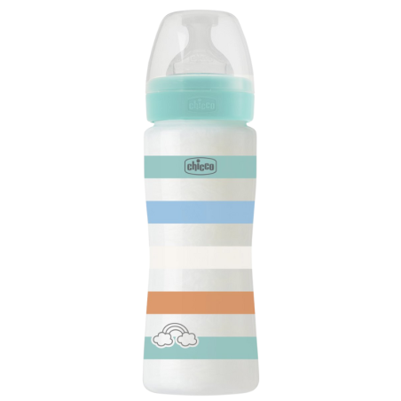 Chicco Well Being biberón tetina silicona 330 ml