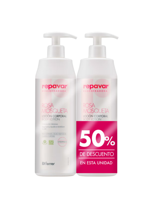 Repavar locion corporal duplo 2º 50%