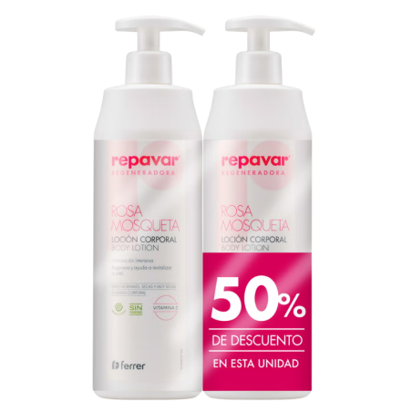 Repavar locion corporal duplo 2º 50%