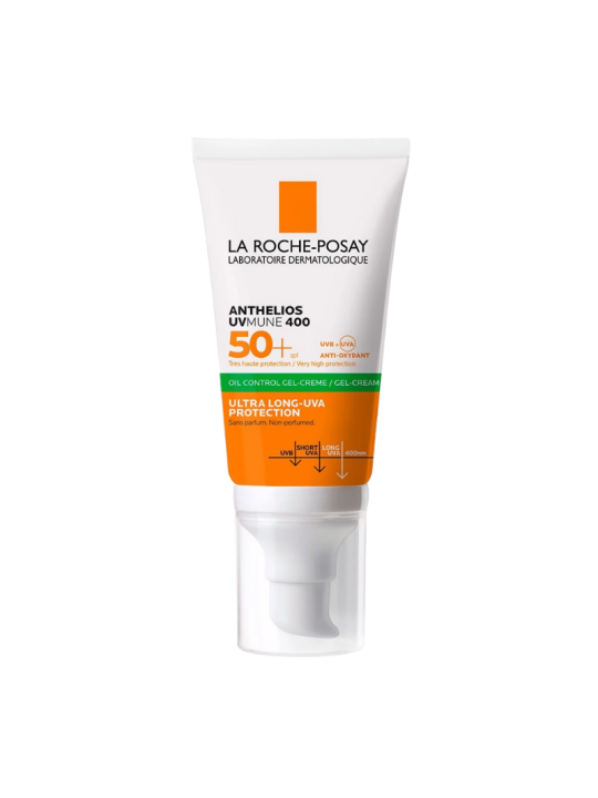 La Roche Posay Anthelios gel crema Anti Brillos SPF 50+ sin perfume 50 ml