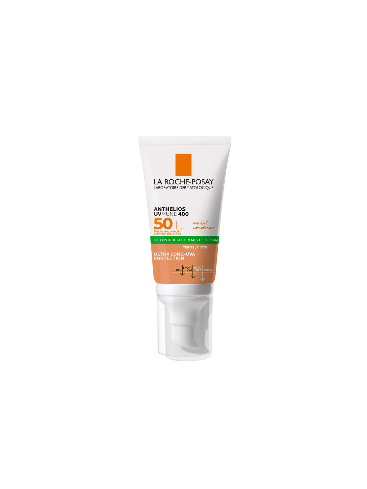 La Roche Posay Anthelios gel crema Antibrillos SPF 50+ con color 50 ml