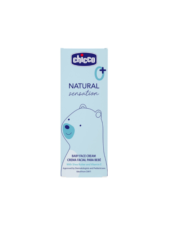 Chicco Natural sensation crema facial bebe 50ml