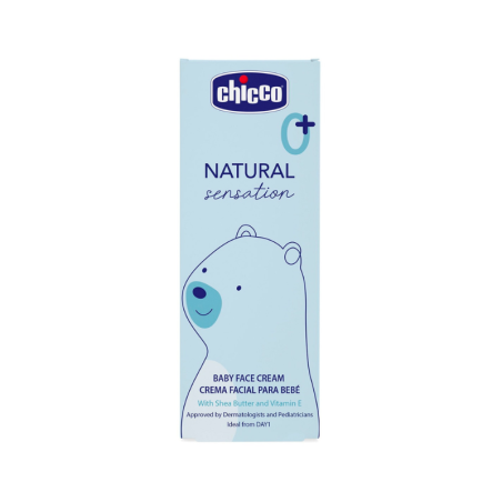 Chicco Natural sensation crema facial bebe 50ml