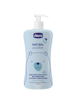 Natural sensation gel de baño y champu chicco 200ml