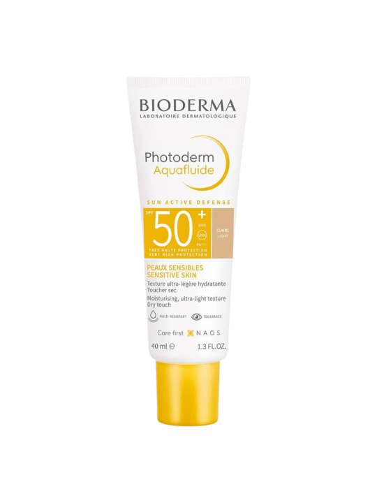 Bioderma photoderm max aquafluide spf 50+ tono claro