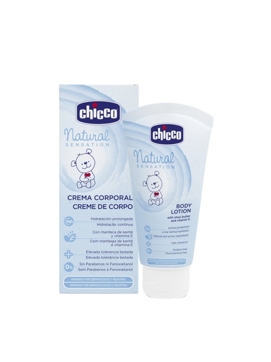 Chicco natural sensation crema corporal 150 ml