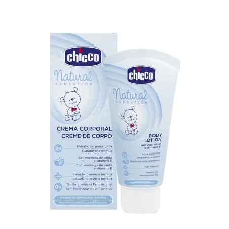 Chicco natural sensation crema corporal 150 ml