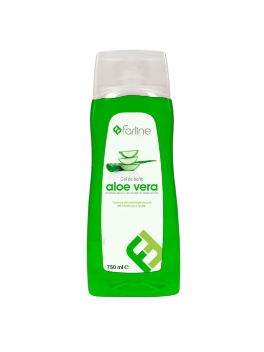 Farline gel de baño aloe vera 750ml