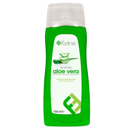 Farline gel de baño aloe vera 750ml