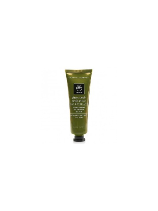 Apivita mascarilla exfoliante intensiva con oliva