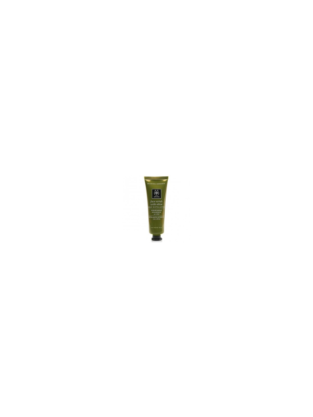 Apivita mascarilla exfoliante intensiva con oliva