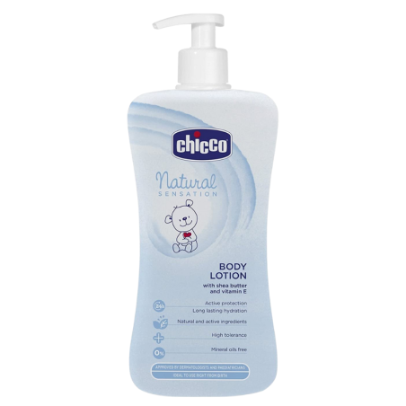 Chicco natural sensation crema corporal 500 ml