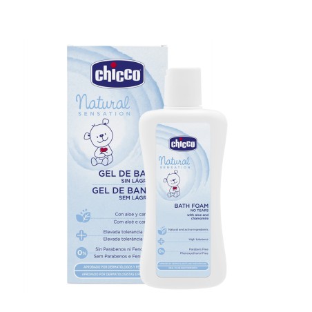 Natural sensation gel de baño chicco 200 ml