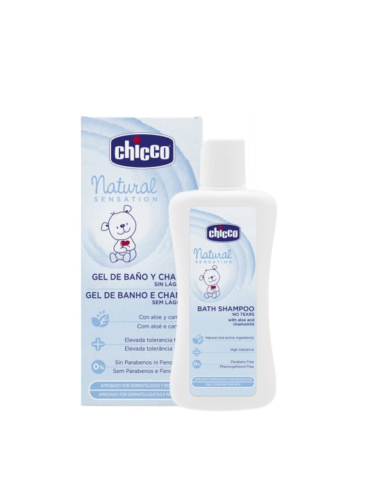 Natural sensation gel de baño chicco 500 ml
