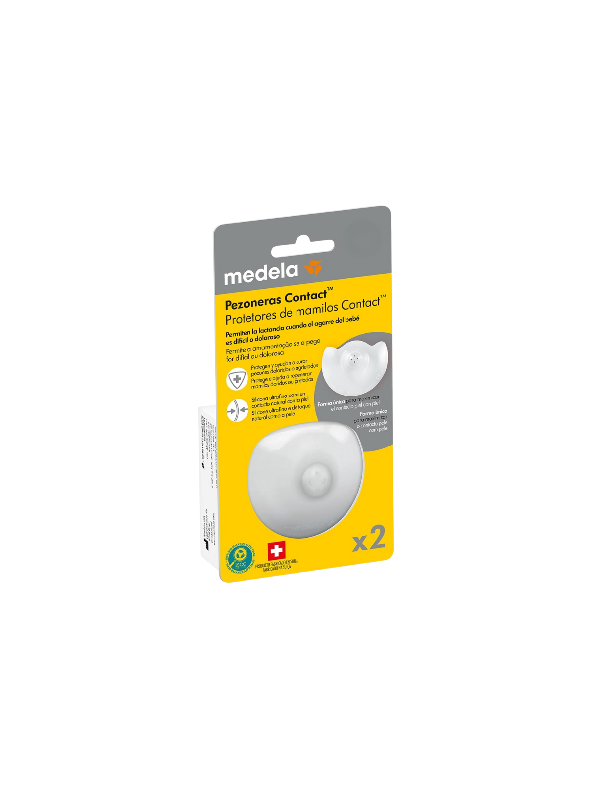 Medela pezoneras contact talla L 2 uds