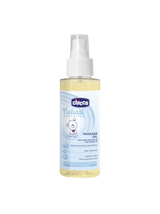 Chicco natural sensation aceite de masaje bebé