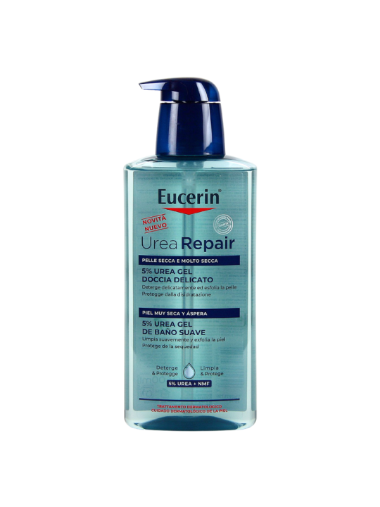 Eucerin urearepair plus gel de baño 5% urea 400 ml