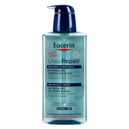 Eucerin urearepair plus gel de baño 5% urea 400 ml