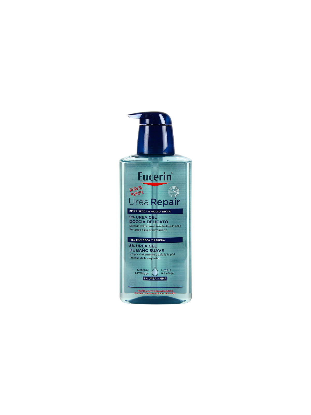 Eucerin urearepair plus gel de baño 5% urea 400 ml
