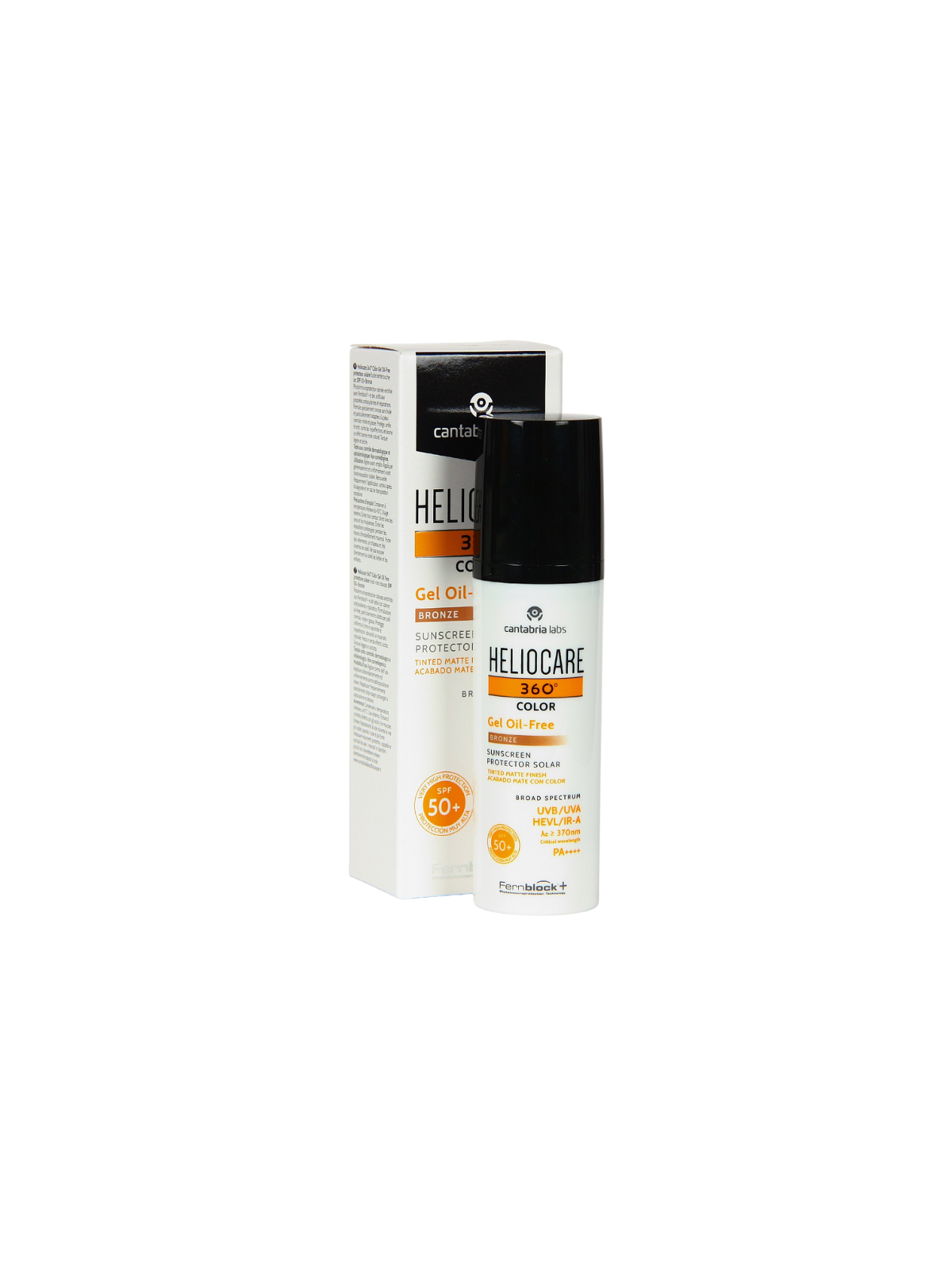 Heliocare 360º gel oil-free color bronze spf 50