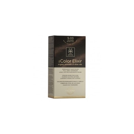 Apivita color elixir 5.03 castaño claro natural dorado