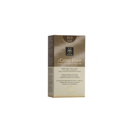 Apivita color elixir 10.0 rubio platino
