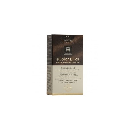 Apivita color elixir 7.77 rubio arena intenso