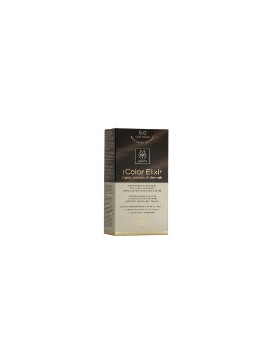 Apivita color elixir 5.0 castaño claro