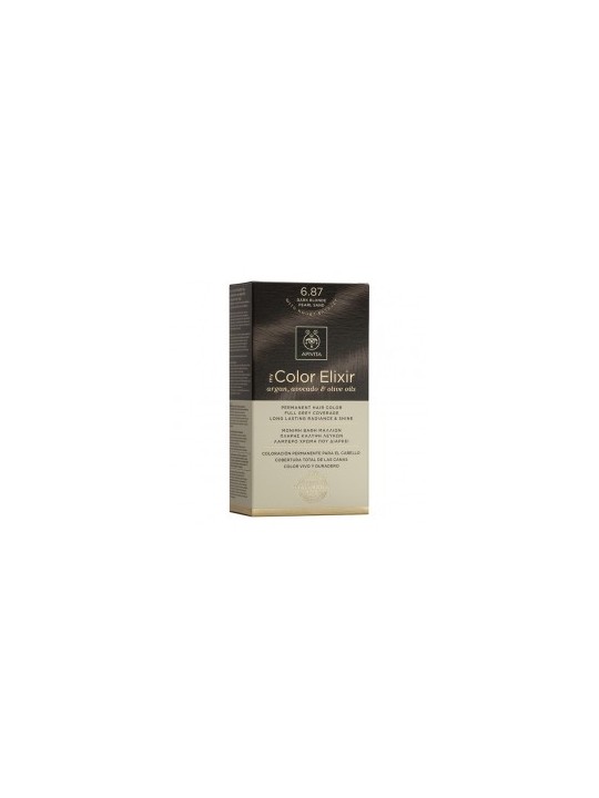 Apivita color elixir 6.87 rubio oscuro arena perlado