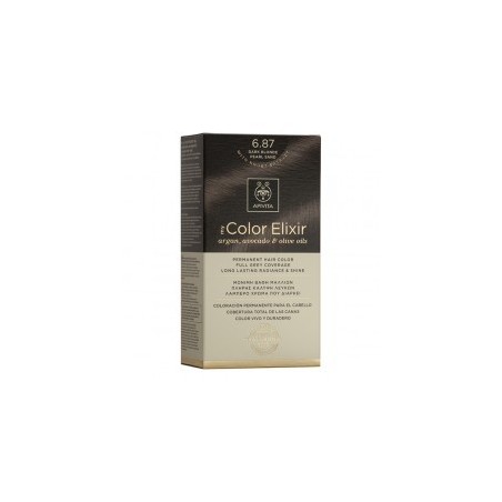 Apivita color elixir 6.87 rubio oscuro arena perlado
