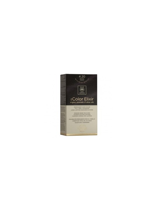 Apivita color elixir 4.20 castaño violeta