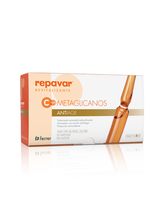 Repavar revitalizante metaglicanos antiage