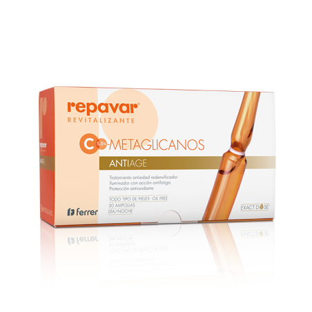 Repavar revitalizante metaglicanos antiage