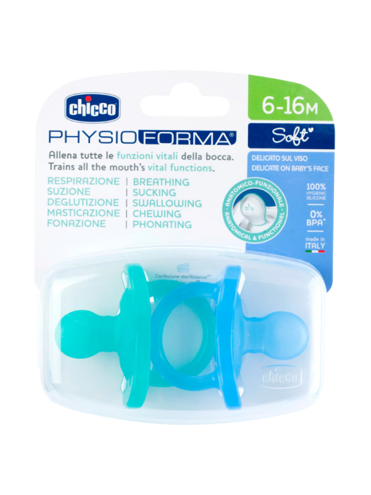Chicco physio soft todogoma chupete silicona  6-16 meses