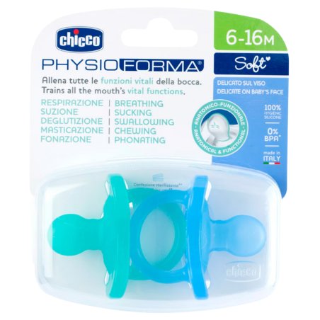 Chicco physio soft todogoma chupete silicona  6-16 meses