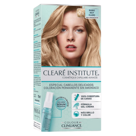 Clearé institute colour clinuance 9.0 rubio muy claro