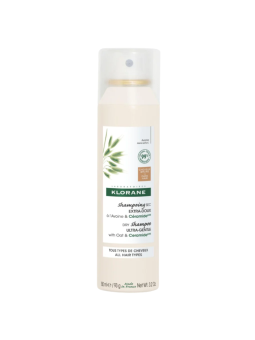 Klorane champu seco a la leche de avena cabello moreno 150 ml