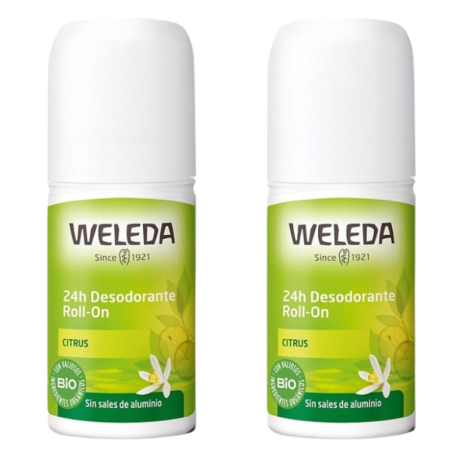 Weleda duplo roll on citrus 50 ml + 50 ml