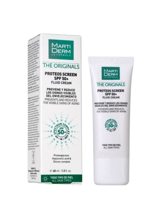 Martiderm proteos screen spf50+ fluid cream 40 ml