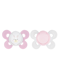 Chicco chupete physio comfort tetina silicona niña 0-6m
