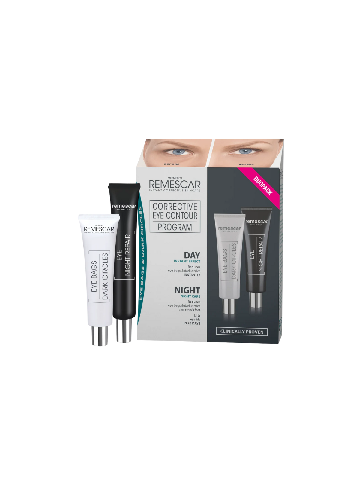 Remescar programa corrector contorno de ojos
